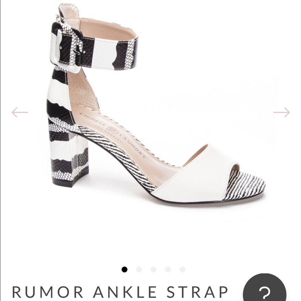 NWOB Chinese Laundry rumor ankle strap sandal